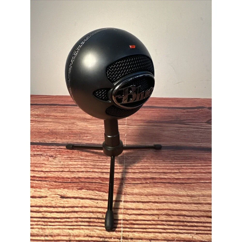 Blue Snowball ICE USB Microphone for Recording & Streaming on PC & Mac - Black